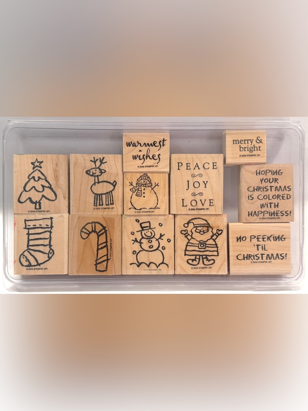 Like New Stampin’ Up Stamp Set~ Christmas + Free Stamp Pad